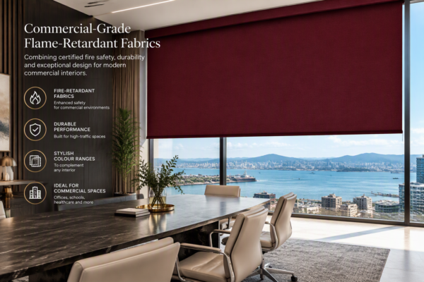 Commercial flame-retardant fabrics