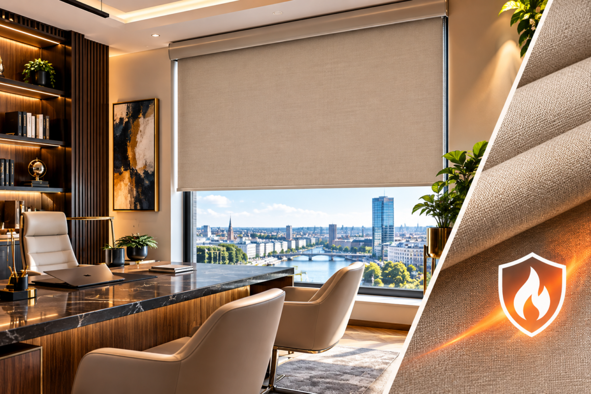 Flame-Retardant blinds